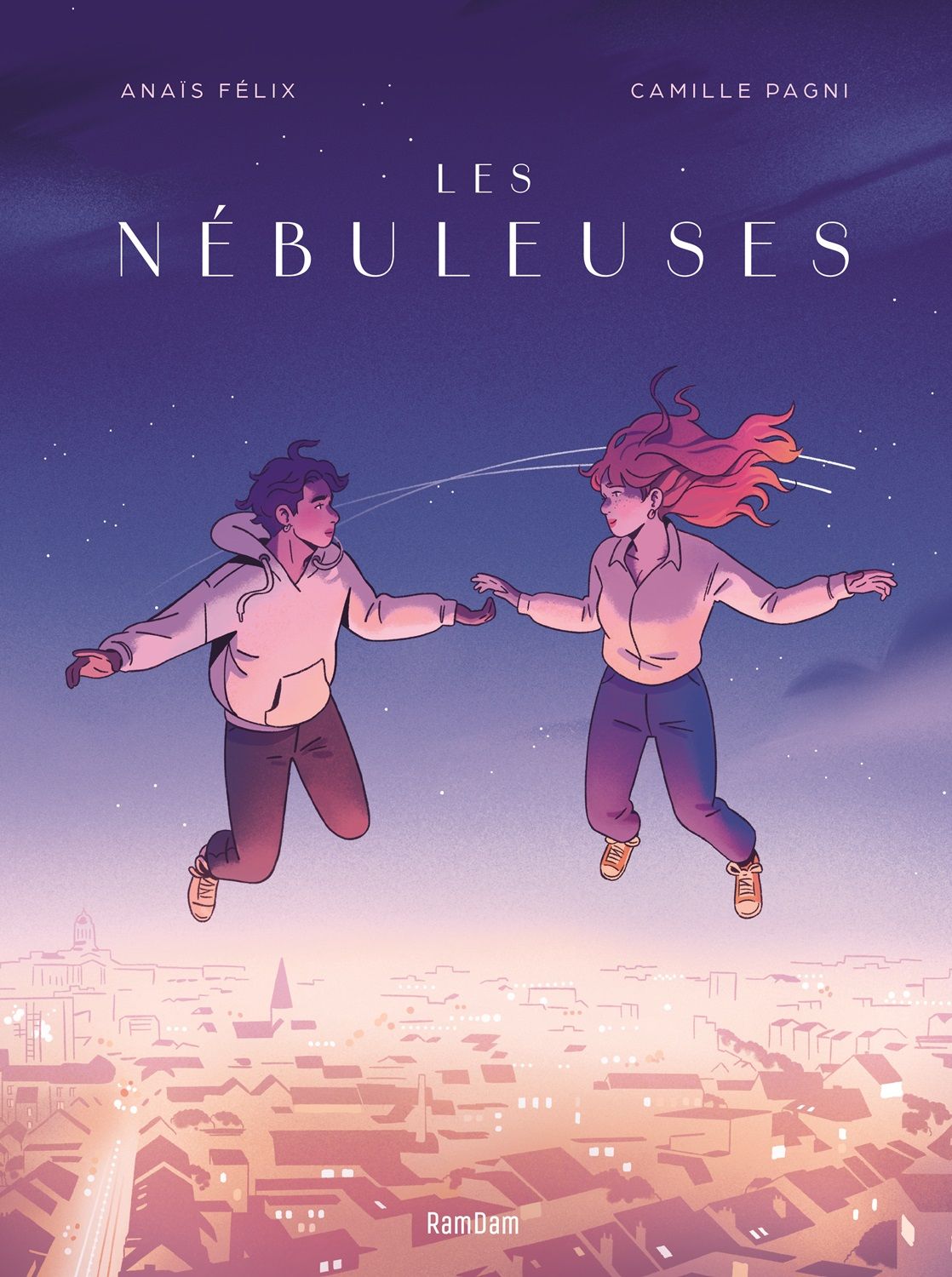 Couverture de la BD Les Nébuleuses, sur l’asexualité et les relations de couple