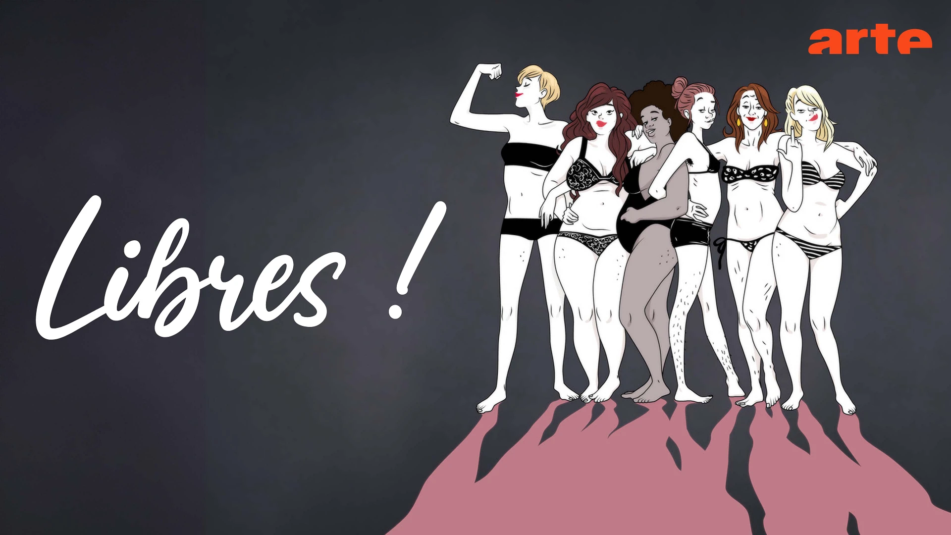 Affiche de la série Libres ! Une série d’animation sur la sexualité féminine