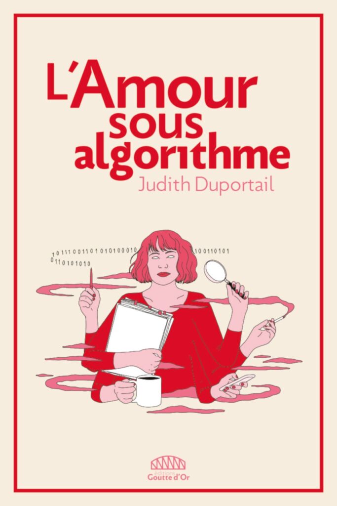 L'amour sous algorithme, couverture du livre